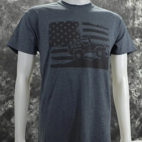 Miniatura 6 de Americana Off-Road en un oscuro Heather T Shirt
