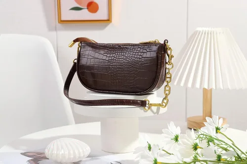 Miniatura 3 de Anbys 2 piezas de correa extensora para bolsa, cadena alargadora de bolsa, forma oblonga, de repuesto, para bolso cruzado, bolso de hombro