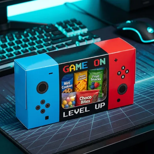 Miniatura 7 de Shescrzionu Cajas de Recuerdos de Fiesta de Videojuegos 12 PCS-Recuerdos Perfectos de Fiesta Gamer, Cajas de Recuerdos de Fiesta con Ventana, color14