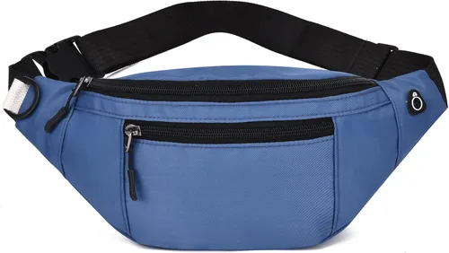 Miniatura 44 de FREETOO - Cangurera con correa ajustable para hombres y mujeres; para entrenamiento, viajes, correr, senderismo, ciclismo, uso casual, uso al aire