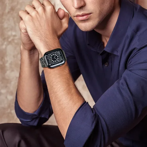 Miniatura 5 de Wolait Compatible con correas de Apple Watch para hombres de 1.929 in 1.811 in 1.772 in 1.732 in 1.654 in 1.614 in 1.575 in 1.496 in, correas