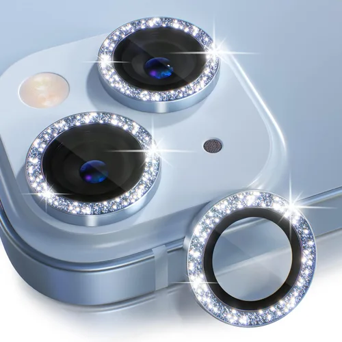 Miniatura 17 de Choiche Compatible para iPhone 15/iPhone 15 Plus Protector de Lente de Cámara Brillante, Vidrio Templado 9H Cubierta de Cámara Protector de Pantalla