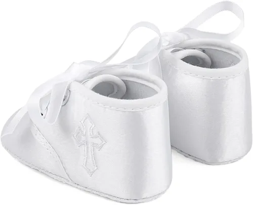 Miniatura 5 de Zapatos de bautizo con suela premium para bebés y niños pequeños