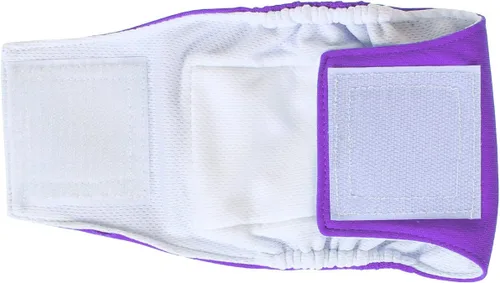 Miniatura 3 de Pañales envolventes reusables para perros machos, banda para barriga para cachorros lavable, Teamoy