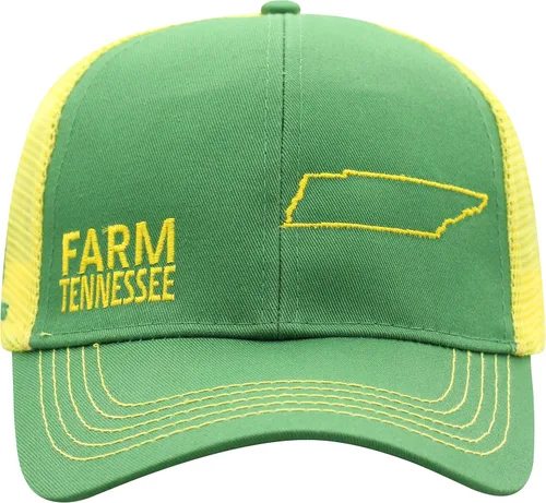 Miniatura 97 de John Deere Gorra de béisbol con logotipo y malla trasera con contraste, para hombre