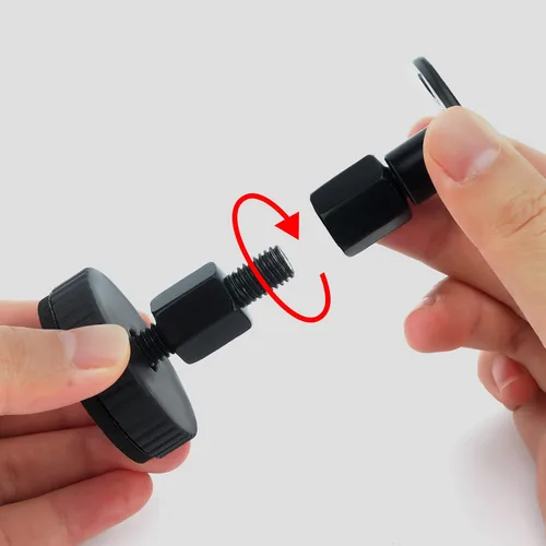 Miniatura 4 de LveSunny 4 topes de cabecera para pared, tapones ajustables para cabecero, tapón de ruido de cama para cabecero, sofá, parachoques de pared de cama