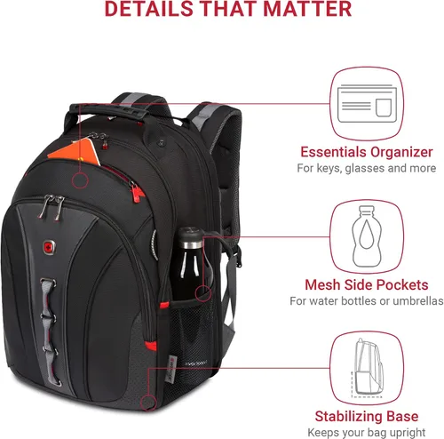 Miniatura 5 de Equipaje Wenger Maxxum, Negro /Gris