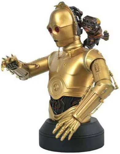 Miniatura 2 de Star Wars: El ascenso de Skywalker: C-3PO y Babu Frik busto a escala 1:6