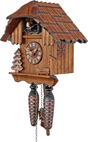 Miniatura 3 de Reloj de cuco de cuarzo - La casa de troncos AH 22 QM
