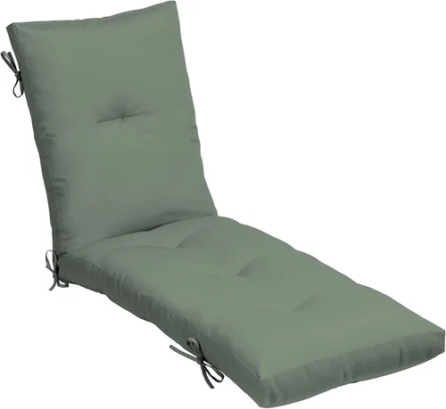 Miniatura 24 de Arden - Cojín acolchado moderno de felpa para exteriores para chaise longue, 76 x 22 pulgadas, resistente a la lluvia y a la decoloración, cojín