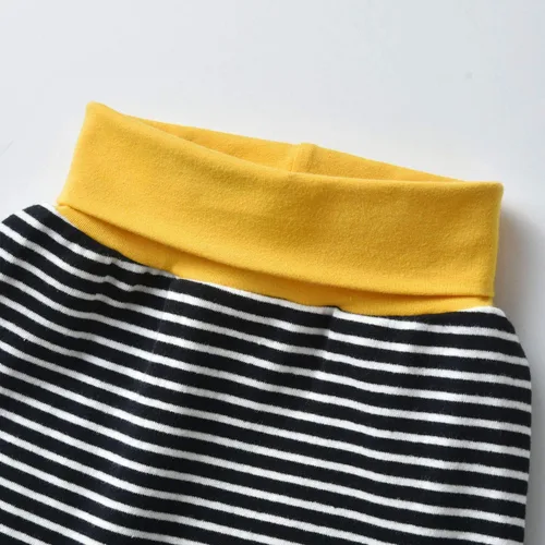 Miniatura 7 de Conjunto de sudadera con capucha de manga larga a rayas para bebé (niño) de Rebey