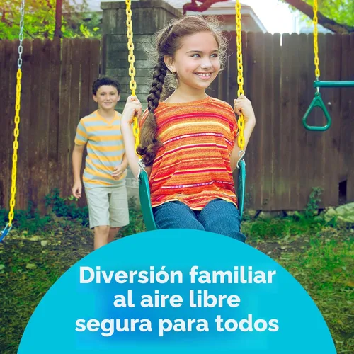 Miniatura 2 de Jungle Gym Kingdom Reemplazo de asiento de columpio para exteriores, paquete de 1 columpio de repuesto para columpios para exteriores con cadenas