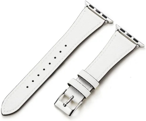 Miniatura 18 de HANDODO Italian Genuine Leather Band Women for Apple Watch Series 11 10 9 8 7 6 5 4 3 2 1 SE SE2 Ultra 2/3, SGS Certified Dressy Bracelet Cute Strap