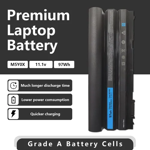 Miniatura 2 de 97Wh M5Y0X 9-Cell Laptop Batería para Dell Latitude E6420 E6430 E6440 E6520 E6530 E6540 E5420 E5430 E5520 E5530 Inspiron 4420 5420 54255 7420 7520