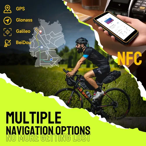 Miniatura 8 de Ulefone Armor X12 Pro - Teléfono inteligente resistente, teléfonos impermeables desbloqueados, Octa-core Android 15, 8 GB+64 GB, Dual SIM Global 4G