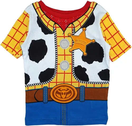 Miniatura 2 de Disney Toy Story Boys' 4-Piece Cotton Pajama Set Buzz & Woody