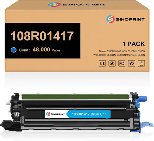 Miniatura 9 de Unidad de tambor amarilla compatible 6510 6515 (108R01419) Reemplazo para impresora Xerox Phaser 6510DNM 6510DN 6510DNI 6510N WorkCentre 6515DNI