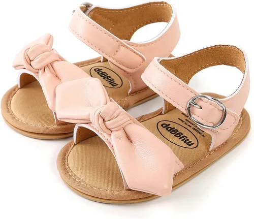 Miniatura 70 de Sandalias de verano para bebés, niñas y niños, unisex, antideslizantes, suela suave, transpirable, para primeros pasos, zapatos de playa al aire