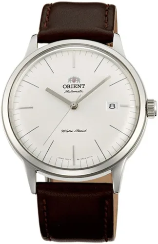 Miniatura 3 de Orient Reloj automático analógico para hombre con correa de cuero FAC0000EW0, plateado, Correa