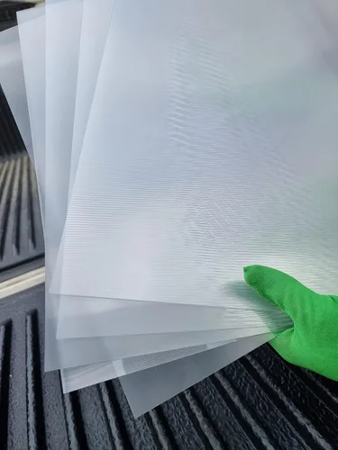 Miniatura 2 de Lámina lenticular de 17 x 13 pulgadas, parte trasera adhesiva 50LPI (5 hojas), lámina lenticular transparente en blanco, retrato, trucos de magia