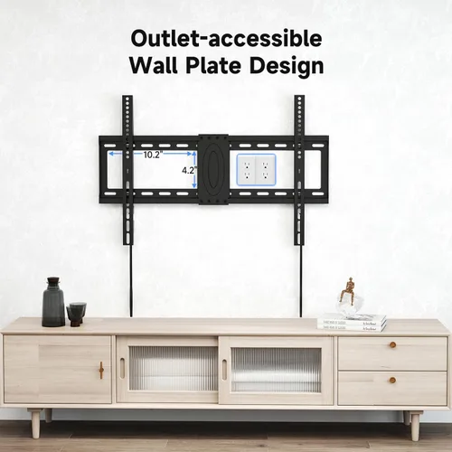 Miniatura 5 de suptek Soporte de pared para televisores de pantalla plana de 37 a 86 pulgadas, montaje fijo de perfil bajo para hasta 176 libras y VESA