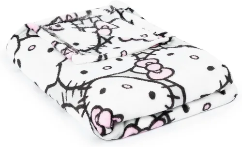 Miniatura 6 de Jay Franco Hello Kitty - Manta con caja de regalo de casa de juegos - Manta de felpa mide 46 x 60 pulgadas - Ropa de cama de forro polar súper suave