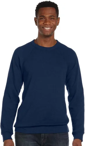 Miniatura 18 de Bella Canvas Sudadera de forro polar de esponja con cuello redondo (3901), Gris oscuro (Dark Grey Marble Fleck), M