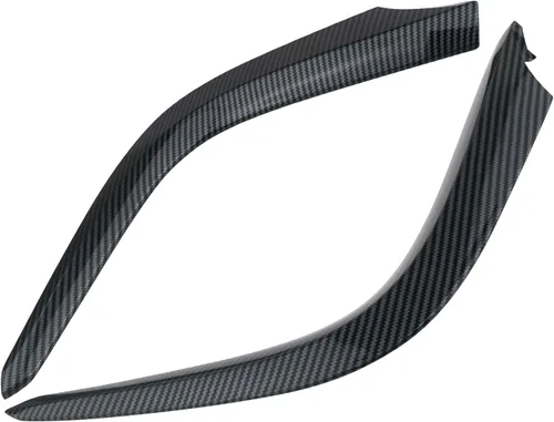 Osompar Tira de Moldura del Tablero Central Inferior Compatible con Toyota Corolla 2007-2013 Moldura de Bisel del Cambio de Fibra de Carbono