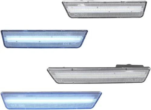 Miniatura 10 de juego completo de luces led amber transparentes compatibles con 2008 2009 2010 2011 2012 2013 2014 Dodge Challenger R/T Classic Rallye Redline SRT8
