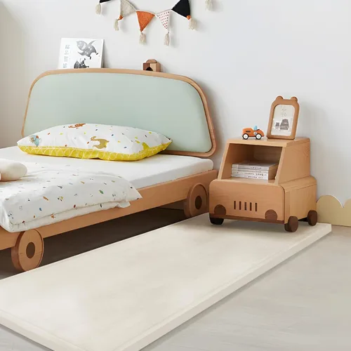 Miniatura 57 de Huloo Sleep - Tapete de juego para bebé, tapete de espuma viscoelástica de 1.3 pulgadas de grosor, terciopelo coral suave, antideslizante, Gris