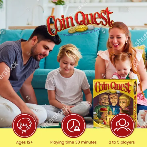 Miniatura 7 de R&R Games Juego de estrategia Coin Quest