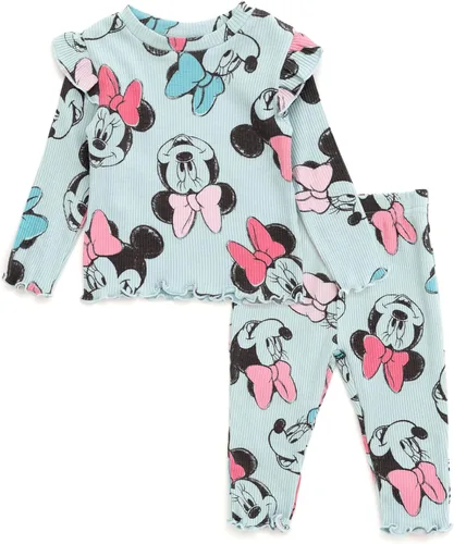 Disney Minnie Mouse Winnie the Pooh The Aristocats Lilo & Stitch Peplum - Camiseta y pantalones para recién nacidos a niños grandes