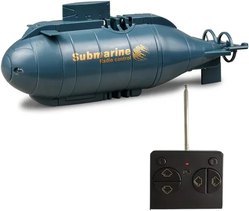 Miniatura 6 de ¡Yeibobo! Submarino Mini Teledirigido de 6 Canales (Negro)