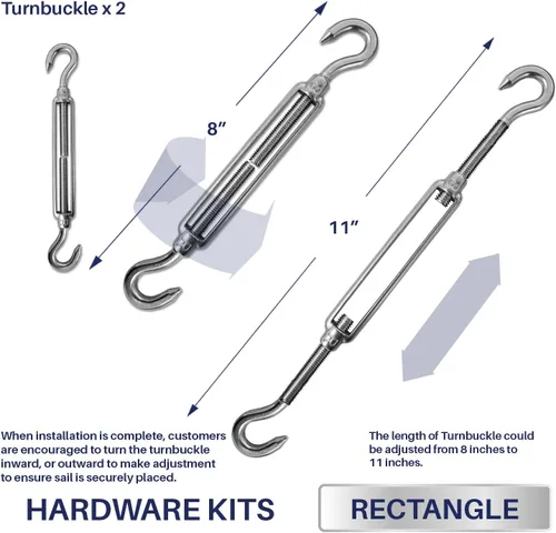 Miniatura 3 de Windscreen4less. Kit de instalación para persianas, Plateado