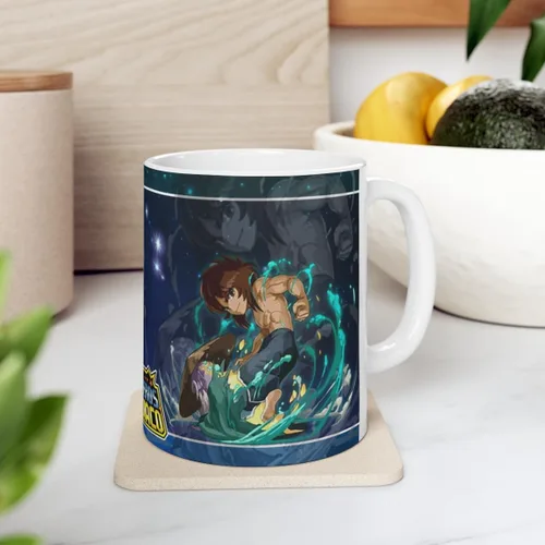 Miniatura 3 de Libra, Los Caballeros del Zodiaco, Taza de Cerámica 11 Oz