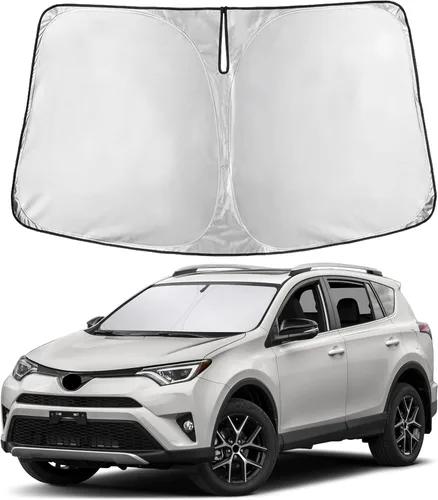 Miniatura 261 de EcoNour Parasol para parabrisas compatible con Hyundai Tucson 2016-2019 2020 2021, visera solar para parabrisas delantero y ventana, bloqueador
