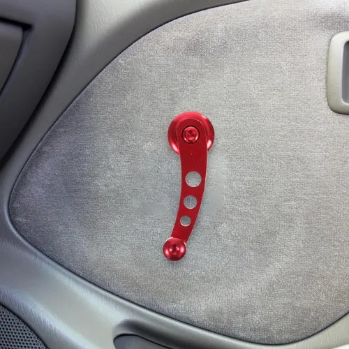 Miniatura 8 de VICASKY Manija de manivela de ventana, bobinadora de aluminio universal para coche, carro, puerta, ventana, manivela, kit de bobinadora manual