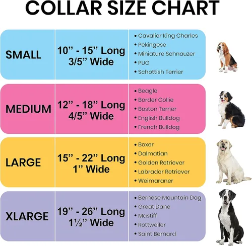 Miniatura 6 de Collar amarillo para perros pequeños, medianos y grandes - Algodón resistente, duradero, ajustable, collar fuerte y resistente - Ideal