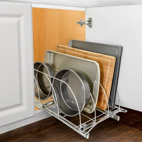 Miniatura 6 de Lynk Professional® - Organizador de tabla de cortar, bandeja para galletas y bandeja para hornear extraíble – Garantía limitada de por vida