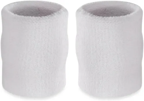 Miniatura 12 de Suddora Muñequeras de Brazo, Bandas Gruesas de Algodón Absorbentes y Transpirables para Entrenamiento, Gimnasia, Baloncesto, Tenis y Fútbol