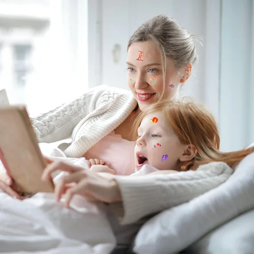 Miniatura 7 de Tatuajes temporales impermeables para niños – 350 piezas Animales, insectos y animales marinos Hojas de tatuaje temporales para niños Recuerdo