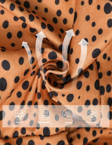 Miniatura 5 de ADIFUN Ropa de bebé niña, 4 piezas de trajes de niña recién nacida, mameluco con volantes, parte inferior acampanada, diadema, bandana, conjuntos
