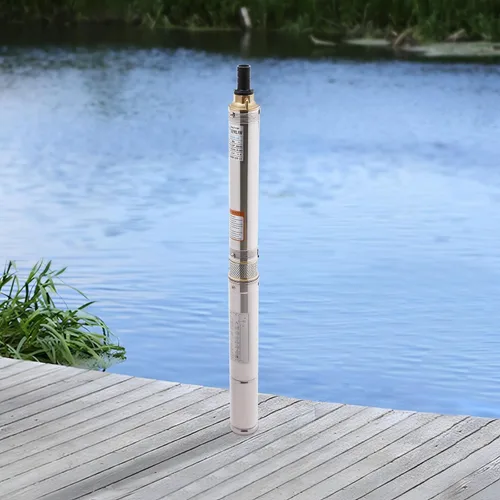 Miniatura 10 de Bomba sumergible de pozo de acero inoxidable de 0.25KW, bomba de pozo profundo de 3420 rpm con salida de agua de 1 pulgada, kit de perforación