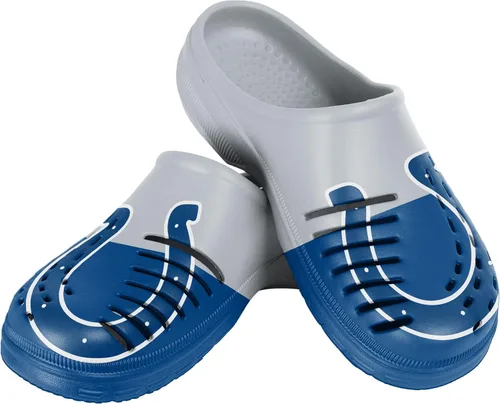 Miniatura 15 de FOCO - Sandalias de agua de jardín con logotipo de equipo de la NFL, para hombre, pantuflas, zuecos