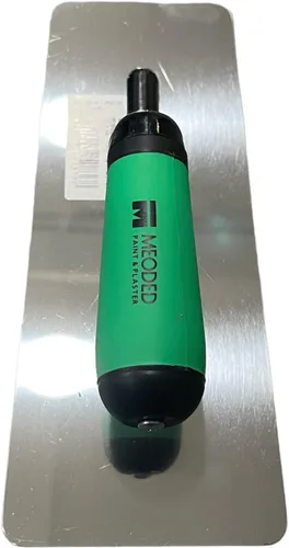 Miniatura 4 de Espátula para yeso de acero inoxidable, (280x120 mm) Espátula para yeso veneciano, herramienta para yeso, grande, Meoded Paint & Plaster