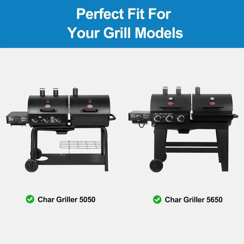 Miniatura 2 de Rejilla de calentamiento para parrilla Uniflasy para Char Griller 5050, 5650, 3001, 2223, 5072, 2823, 3030, rejilla de calentamiento para parrilla