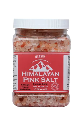 Miniatura 7 de Indo BIO Organics Sal de roca rosa del Himalaya cada caja, 2 libras (32 onzas) (paquete de 2)