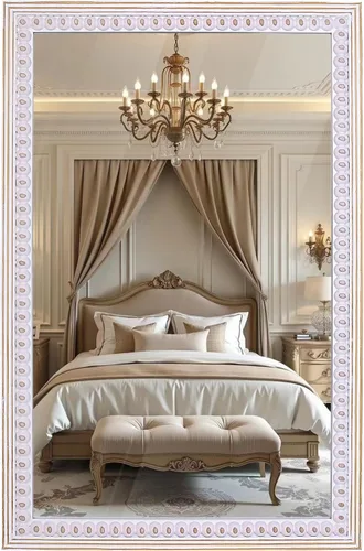 Miniatura 8 de Espejo de pared redondo de madera rústica de 24 pulgadas, espejos circulares decorativos para baño sobre fregadero, sala de estar, entrada, Estilo 2