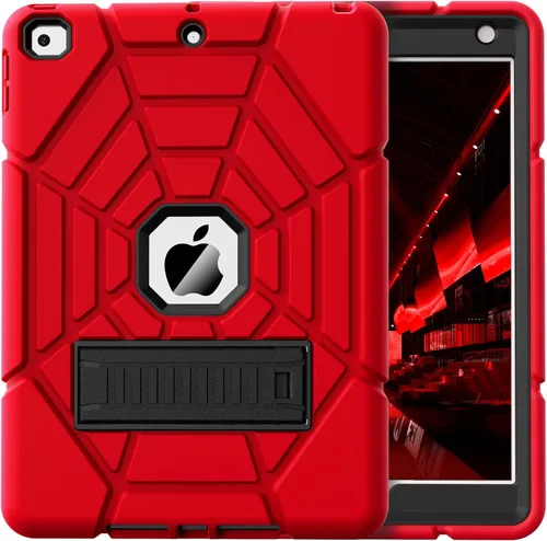 Miniatura 13 de Grifobes Fundas para iPad 6ª/5ª generación 2018/2017, para iPad Air 2 2014 9.7 pulgadas, resistente a prueba de golpes y resistente funda protectora