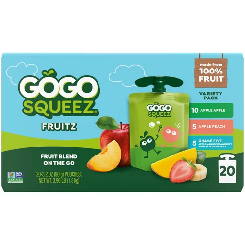 Miniatura 4 de GoGo SqueeZ - Puré de manzana para niños